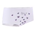 thumbnail image 1 of Calzoncillos de Mujer Ropa Interior Seda de Ropa Interior Elástica Suave Blanco, 1 of 9