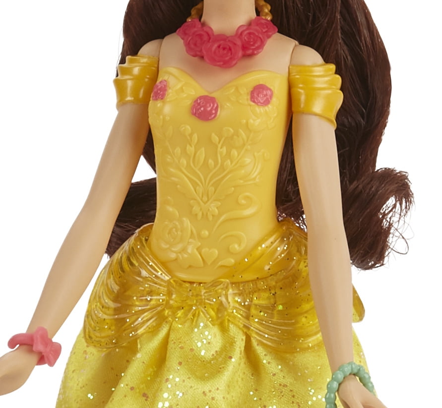 Disney Princess Style Surprise Belle Fashion Doll, 10 Fashions and