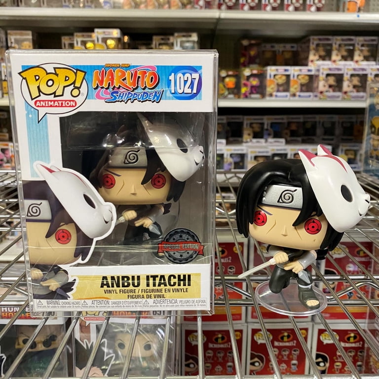 フィギュア 【】(非常に良い)NARUTO - ナルト Anbu Itachi US限定POP