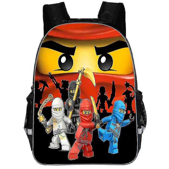 Mochilas escolares para niños, mochila de juego Ninjago para niño, mochila con impresión 3d, mochila para adolescentes, saco A Dos niños