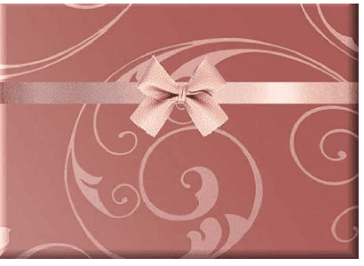 Red Swirls Cellophane Wrapping PaperWedding Birthday Christmas Hampers Wrap 