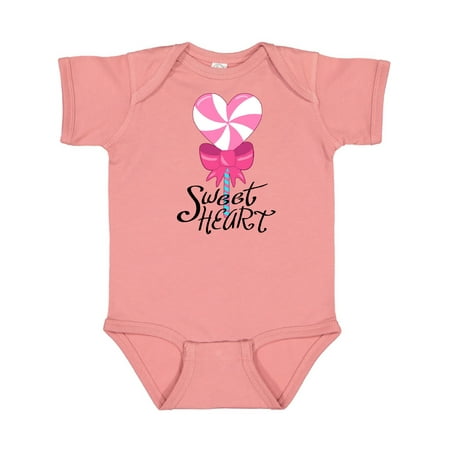 

Inktastic Sweetheart-Valentine lollipop Gift Baby Boy or Baby Girl Bodysuit