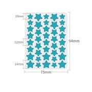 Pimple Patches for Face, Hydrocolloid Acne Patches, Cute Star Zit Covers, Colorful Superstar Patches Spot Stickers, 357 Count | 4 Sizes (8mm/9mm/11mm/14mm)