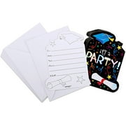 Graduation Invitations and Envelopes, 20-Pack