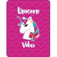 thumbnail image 1 of Jeté en Molleton Jojo Siwa Ambiance Licorne, 1 of 1
