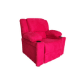 thumbnail image 1 of Reclinable Sheraton, Suede Rojo, Tu Espacio Muebles. Tu Espacio Muebles Sillón Reclinable de Impulso Sheraton, 1 of 2