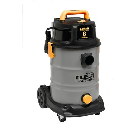 Vacmaster 8 gal Industrial Stainless Steel Wet/Dry Vacuum