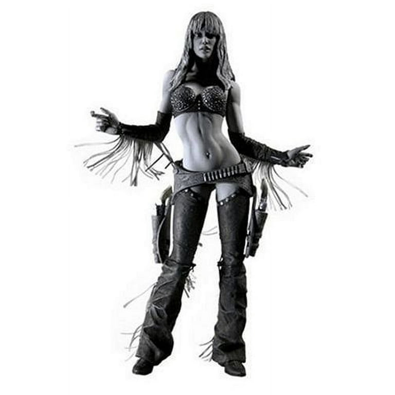 Sin City Series 1 Nancy Straight Hair Black and White Action