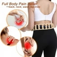 thumbnail image 3 of XIRQI Wood Therapy Massage Tools-2 Pcs Wooden Lymphatic Drainage Roller Stick & Back Massager,Rope Maderoterapia Kit for Body Shaping,Sculpting, 3 of 7