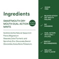 thumbnail image 2 of SmartMouth Dry Mouth Dual-Action Mints - Sugar-Free Breath Mints - 50 Count, 3 Pack, Mellow Mint, 2 of 8