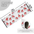 thumbnail image 5 of Yayeee Runner Rug for Bedroom 2'x6' Machine Washable Hallway Non Slip Mat, Santa Hats Pattern, 5 of 8