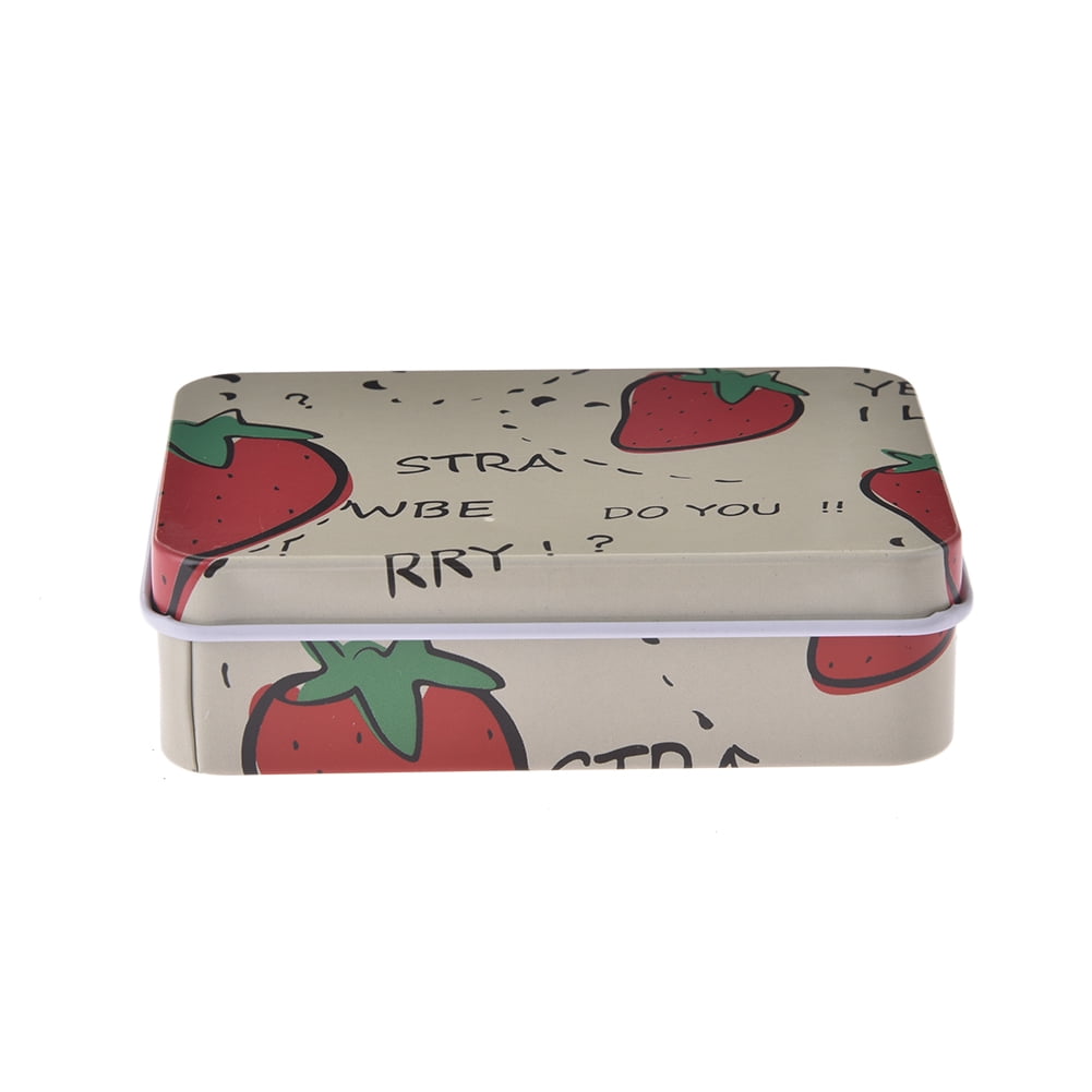 storage box rectangular iron box poker box cartoon small iron box high quality storage box walmart com walmart com walmart