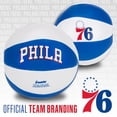 thumbnail image 4 of Franklin Sports NBA Philadelphia 76ers Toy Basketballs - 2 Pack of Kids Soft Mini Basketballs for Over the Door + Indoor Hoops - NBA Fan Shop Kids Soft Toy Basketballs - (2) Mini Balls Included, 4 of 9