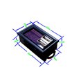 thumbnail image 5 of Voltímetro De Pantalla Digital Led, Mini Medidor De Voltaje, Panel Probador De Batería Para Cc 12V, Coches, Motocicletas, Vehículos, Salida Usb Dual 5V2A Methold VI003164-00, 5 of 5