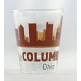 thumbnail image 2 of Columbus Ohio Sunset Skyline Shot Glass, 2 of 3