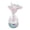 Blue, variant on Dualoai Tumbler Cat Toy 360 degree Rotation with Teaser Wobbling Tumbler Toy Feather Blue