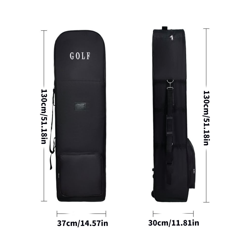 WINDLAND Golf Travel Bag Protector Light Weight Carrying Bag Folding Zipper Golf Club Bag for Player Indoor Golfer Enduring
