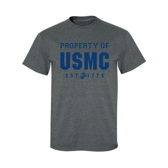 Property of USMC Adult Short Sleeve T-shirt