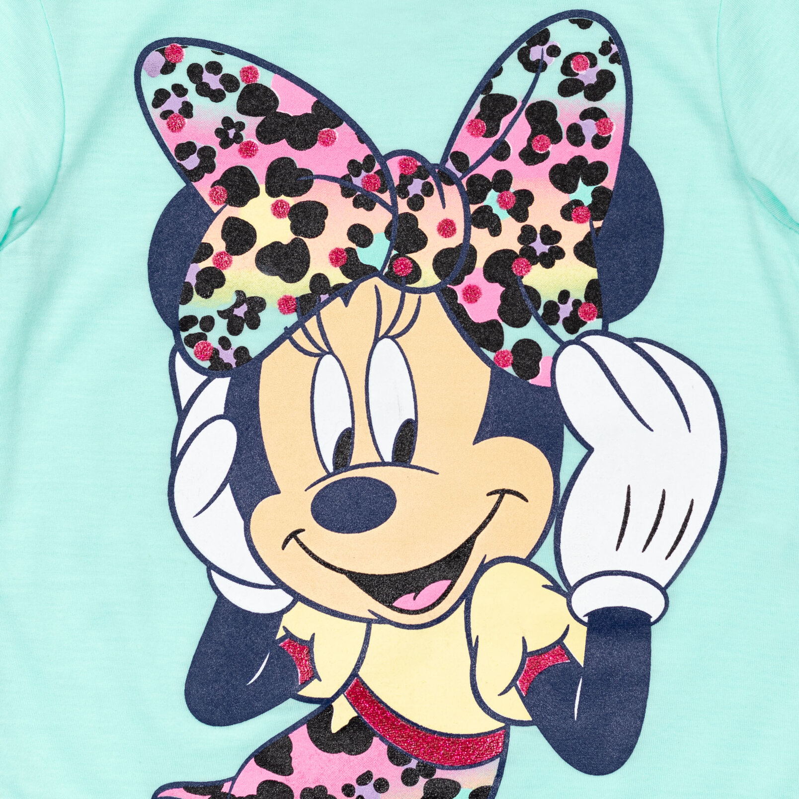 Disney Minnie Mouse Little Girls T-Shirt and Leggings Outfit Set Infant to Big Kid - image 5 of 5