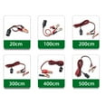 thumbnail image 3 of 12V 24V Car Battery Alligators Clamp to Car Female Power Socket Extension Cord for Automotive Device Power Cable, 3 of 19