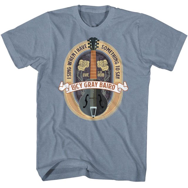 Hunger Games Lucy Gray Band Indigo Heather Adult T-Shirt 2Xl