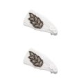 thumbnail image 4 of Sonducket Diademas de ganchillo Patrón de hojas con diamantes de imitación Elástico ajustable Cálido Chunky Universal Accesorios para el Type1 NO1, 4 of 6