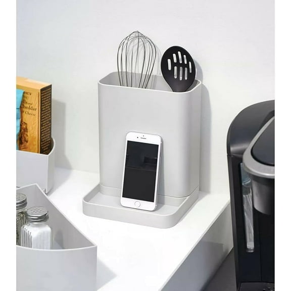 iDESIGN Utensil & Spice Caddy - Gray
