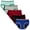 Assorted Color, variant on INNERSY Girl's Cotton Period Underwear Menstrual Panties Briefs for Teen 5-Pack(L(12-14years),Assorted Color)