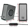 thumbnail image 4 of GOgroove SonaVERSE O2 USB Multimedia Stereo Speaker with Powered Subwoofer & Volume Control, 4 of 8