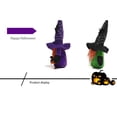 thumbnail image 4 of Gnomo de peluche Decoración de Halloween Adorno de escritorio Decoraciones para el hogar Horno Calcomanía Dulce Festival Accesorios Suministros Kits de decoración para fiestas patrón de trenza Inteprter HA070506-02, 4 of 6