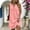 *Pink, variant on ClodeEU Women's Sleeveless V Neck Button Tunic Dress,Loose Casual Mini Dress with Side Slit Beige,Women's Plus L