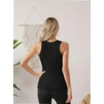 thumbnail image 3 of Womens Summer Tank Tops Crewneck Sleeveless Shirts Tanks Slim Fitted Casual Basic Tee Shirt, 3 of 6
