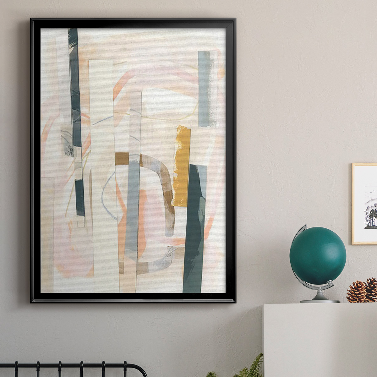 Melon Litmus III Premium Framed Print, in Gold, Black, or Silver - Ready to Hang