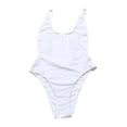 thumbnail image 4 of Cathalem Swimsuit Tummy Control Swimwear Bathing Suit,White XL, 4 of 5