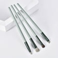 thumbnail image 1 of Fiudx Pinceles de Maquillaje, Juego de Pinceles Faciales de Nailon Premium, Herramienta para Sombras de Ojos con Mango Dorado, Pincel para Aplicar Rubor, Ideal para Maquilladores, Ideal para Principi, 1 of 3
