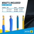 thumbnail image 7 of Bilstein Set of Front and Rear B6 4600 Series Shocks Compatible with 1999-2004 F-250 / F-350 4WD with 0" Lift and Leafspring Front Suspension, 7 of 7