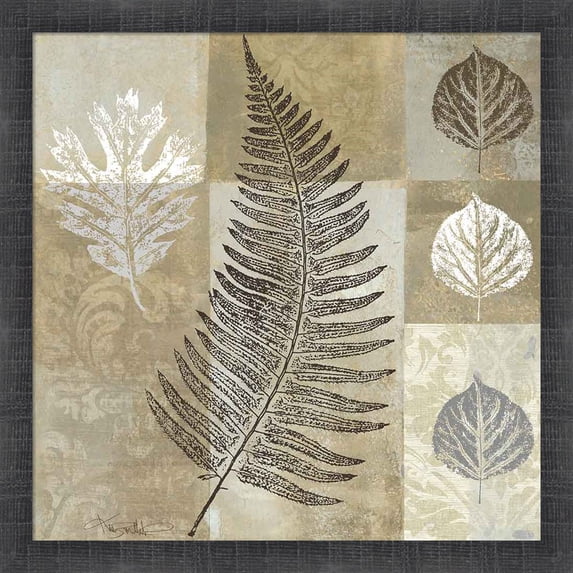 Great Art Now Essence of Nature II by Keith Mallett, Framed Wall Art, 17.5W x 17.5H