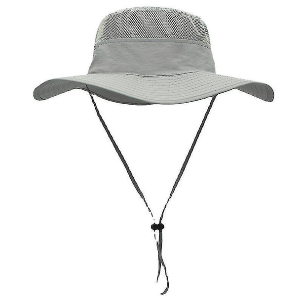Sombrero unisex de ala ancha para el sol al aire libre Upf 50+ impermeable sombrero de verano protección UV sombrero para el sol