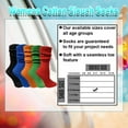 thumbnail image 5 of SOCKS'NBULK 6 Pairs Womens Scrunched Slouch Socks, Cotton Boot Socks Bulk Pack, 5 of 7
