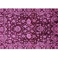 thumbnail image 1 of Ahgly Company Indoor Rectangle Abstract Purple Modern Area Rugs, 3' x 5', 1 of 4