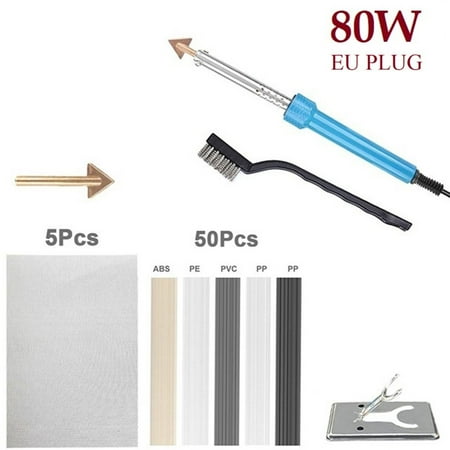 

Electric Soldering Iron kit 80w Plastic Welding Kit for Bumper Kayak Repair