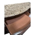 thumbnail image 2 of Barney's Solid Wood Dresser in Walnut with Marble Top, 2 of 2