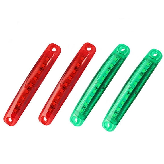 Waterproof Boat Navigation Lights, Bright Leds, Visible And Safe At Night, Suitable For Ship Navigation Lights