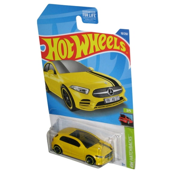 Hot Wheels HW Hatchbacks 2/5 (2021) Yellow '19 Mercedes-Benz A-Class Car 18/250
