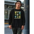 thumbnail image 2 of Evolution  Design Sweatshirt Men -Image by Shutterstock, Male 5X-Large, 2 of 4