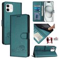 thumbnail image 2 of iPhone 11 Case ,Cat PU Leather Crossbody Lanyard Strap RFID Magnetic Wallet Compatible with iPhone 11 Cover, 2 of 5