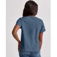thumbnail image 3 of Hanes Essentials Women’s Cotton T-Shirt, Classic Fit Trekking Grey XS, 3 of 4