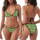 thumbnail image 3 of Balery Cartoon Koala Bear and Leaf Pijama Estampado Bikini de Dos Piezas para Mujer - Conjunto de Bikini Ajustable Sexy y Cómodo para Playa, 3 of 6