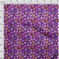 thumbnail image 4 of oneOone Cotton Poplin Purple Fabric Galaxy Quilting Supplies Print Sewing Fabric By The Yard 56 Inch Wide, 4 of 4