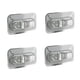 thumbnail image 1 of Paquete de 4 clips para organizar cables | Organizador de cables para escritorio, TV y computadora | Sujetacables de plástico para cargadores de teléfono, bolígrafos y cepillos de dientes | Juego de, 1 of 2